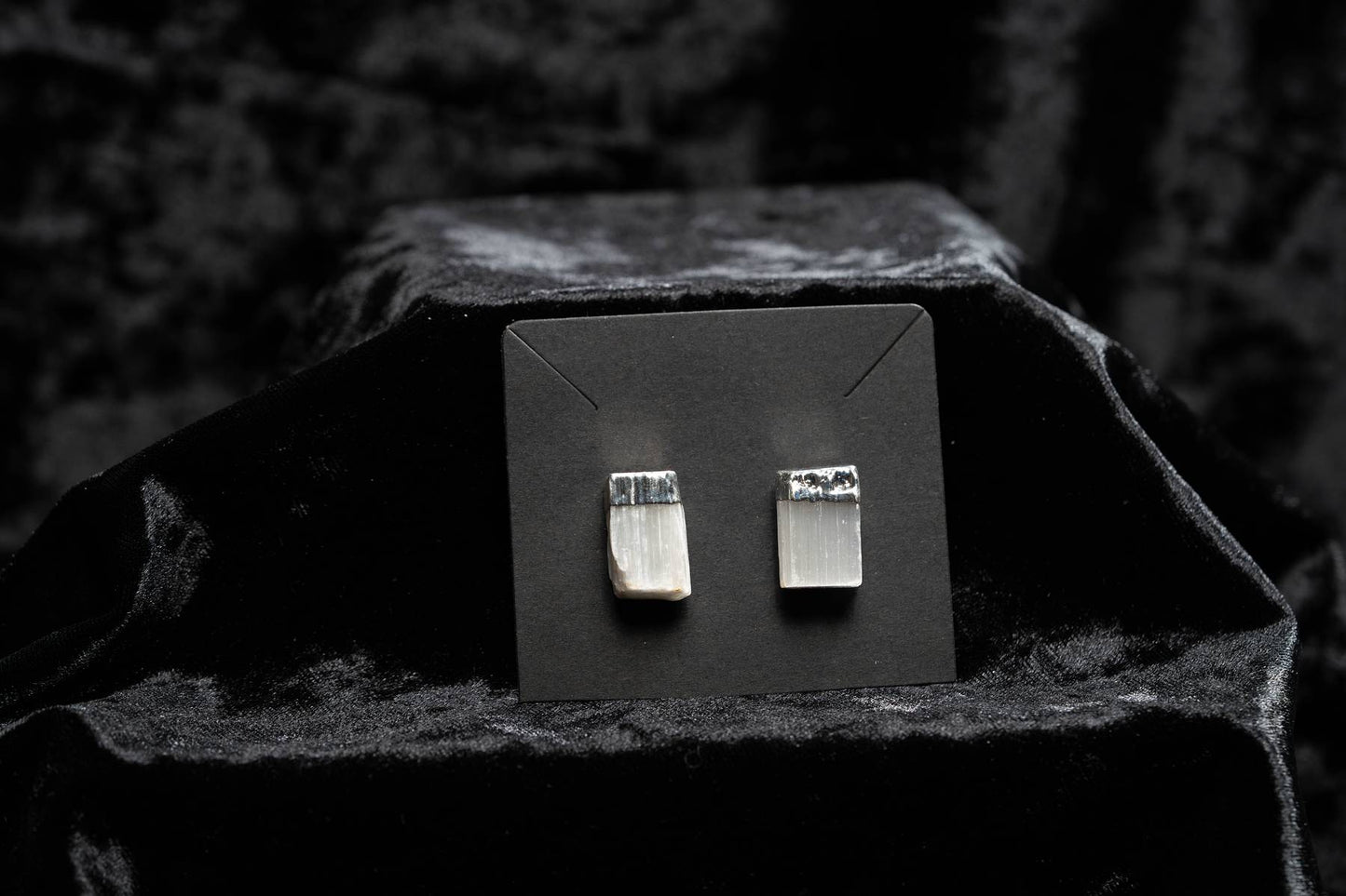 Selenite | Stud Earrings